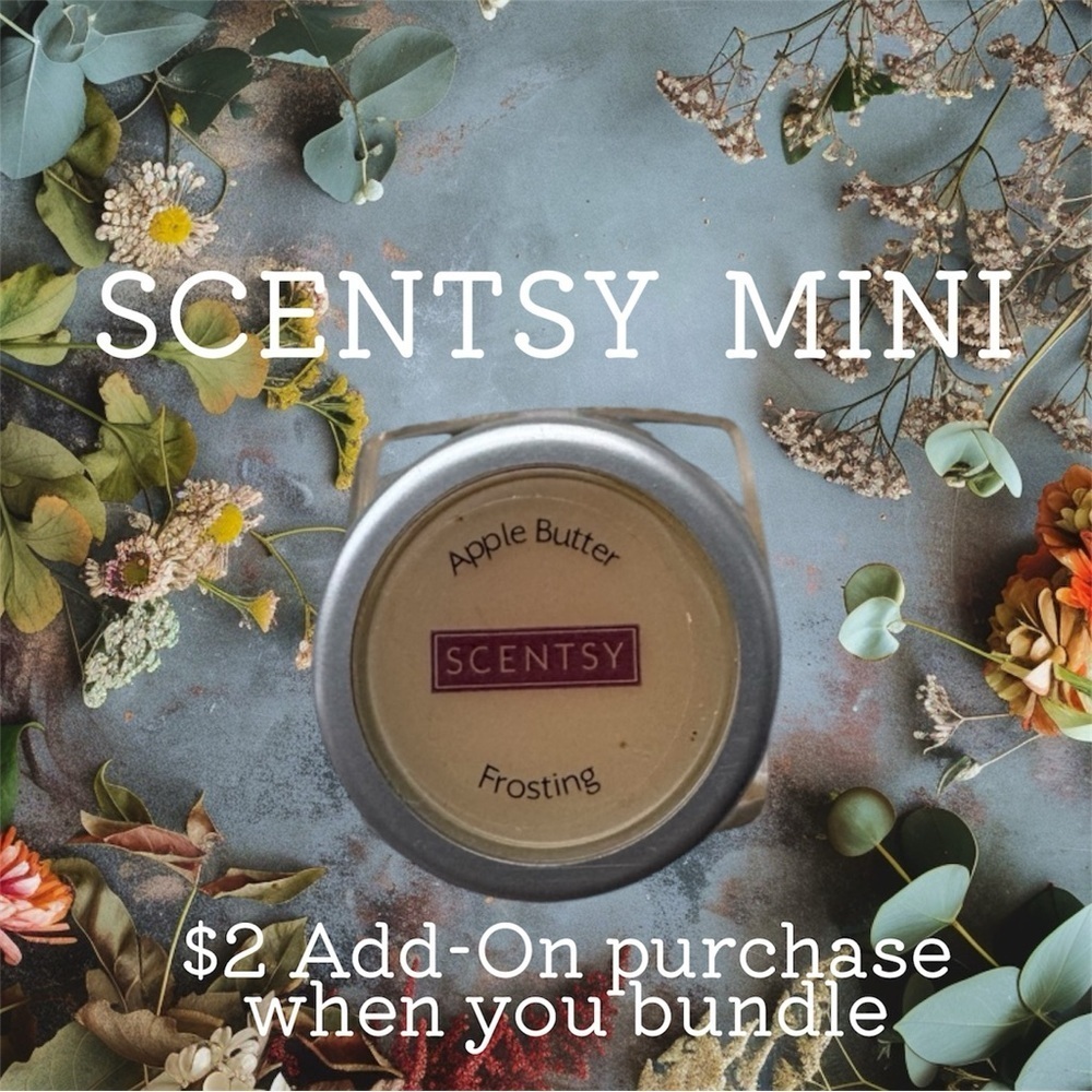 $2 Add-On 🆕Scentsy Mini Apple Butter Home Fragrance